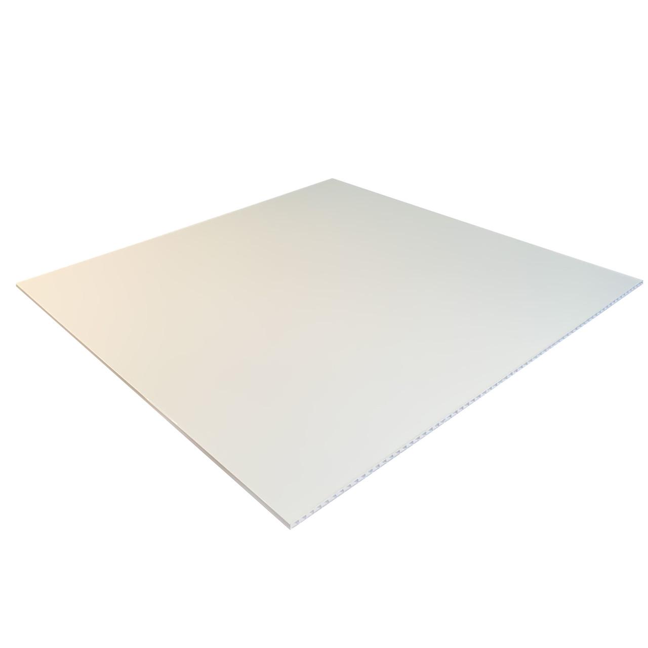 Плита підвісної стелі BRILLIANT 595х595 мм біла глянцева (pl-23894)